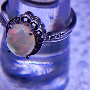 Solid silver ethiopian ring